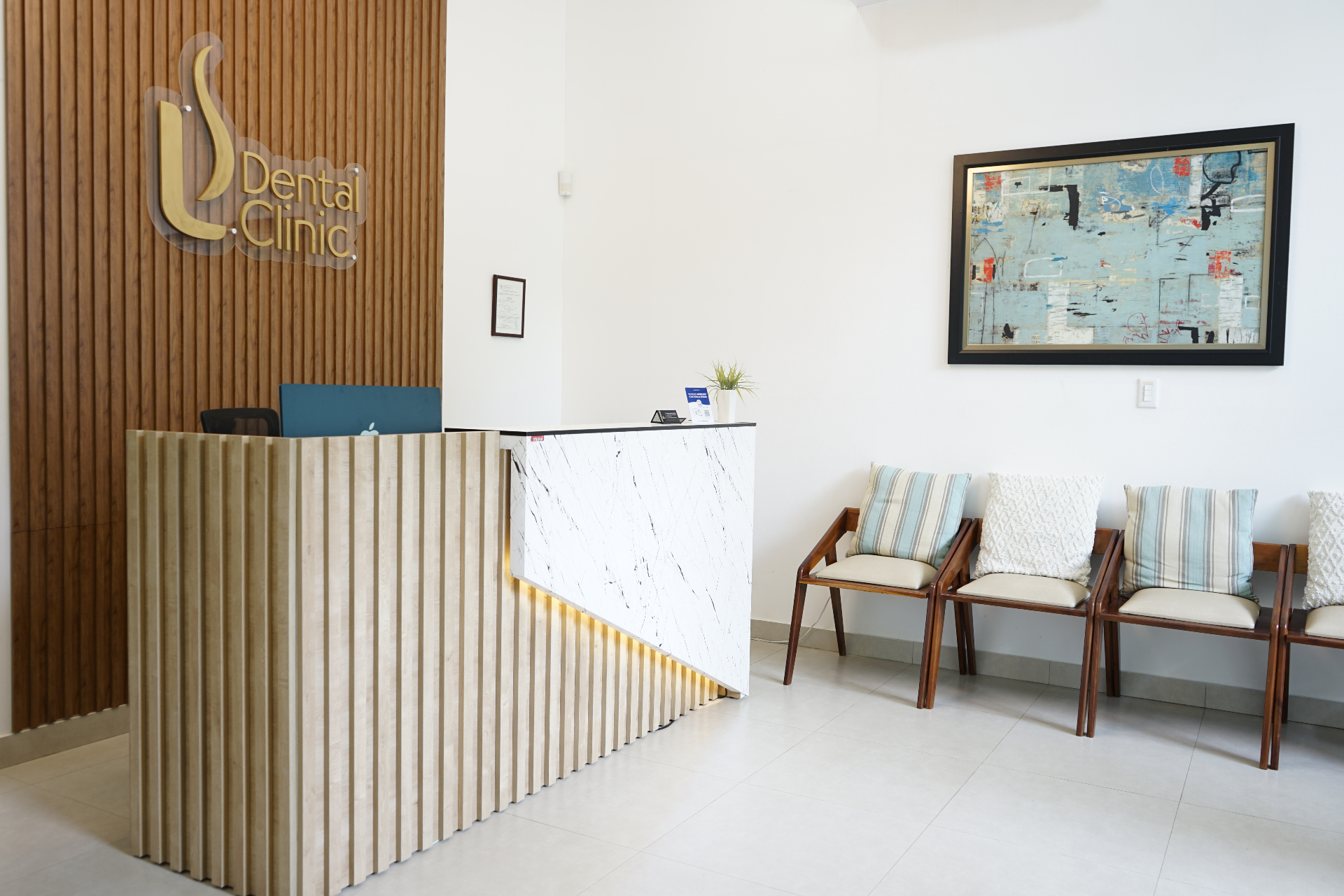 Sala de espera de LS Dental Clinic